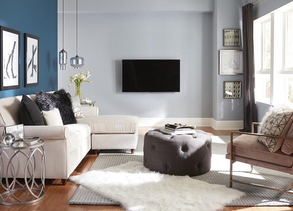 دسترسی بیشتر به فضای خانه با نصب تلویزیون روی دیوار