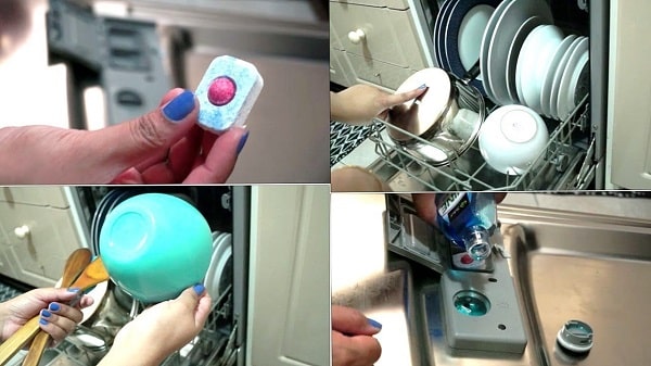 راه‌اندازی ماشین ظرفشویی